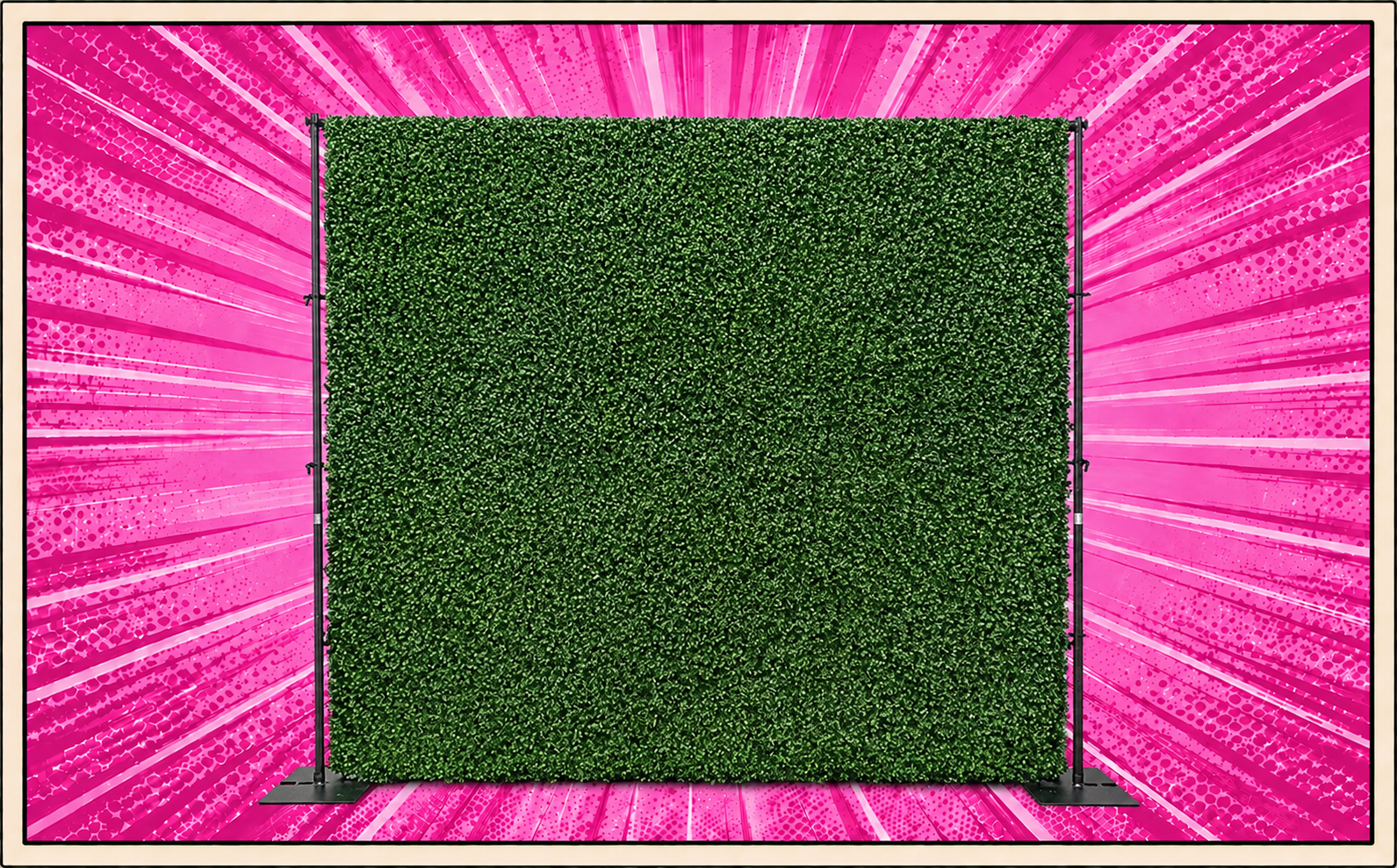 Green Grass Wall
