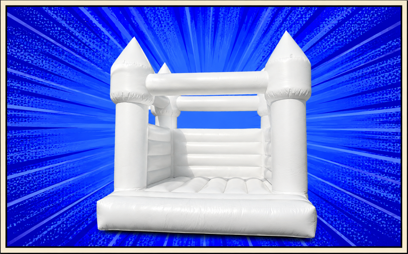 White Bounce Castle