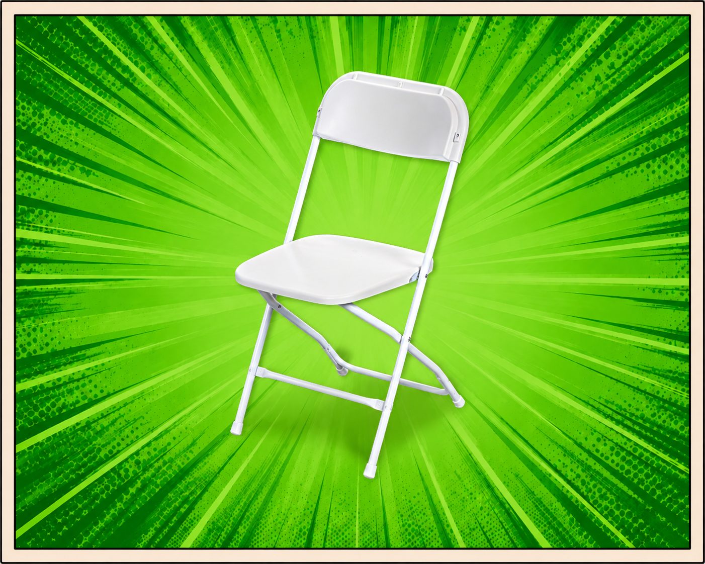 White Folding Chairs